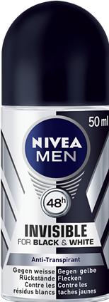 Actual product image NIVEA MEN Invisible for Black & White (Roll-on, 50 ml)