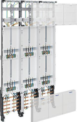 Hager Complete panel EnBW ZL53Q8N 6Z 3 span