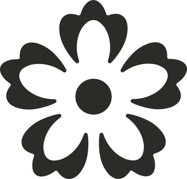 Productafbeelding Heyda Motiefpons voor karton tot 220g/m² Bloesem groot Pop Up ca. 25x25mm