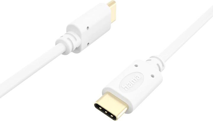 Image du produit Hama Câble de charge, USB-C - USB-C, 1,5 m, blanc (1.50 m, USB 2.0, 60 W)