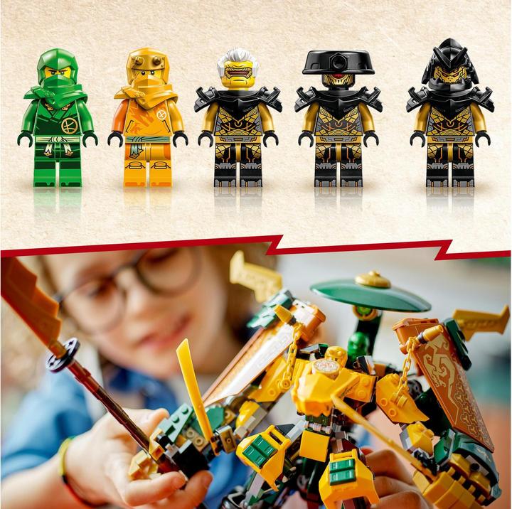Produktbild LEGO Lloyds und Arins Training-Mechs (71794, LEGO Ninjago)
