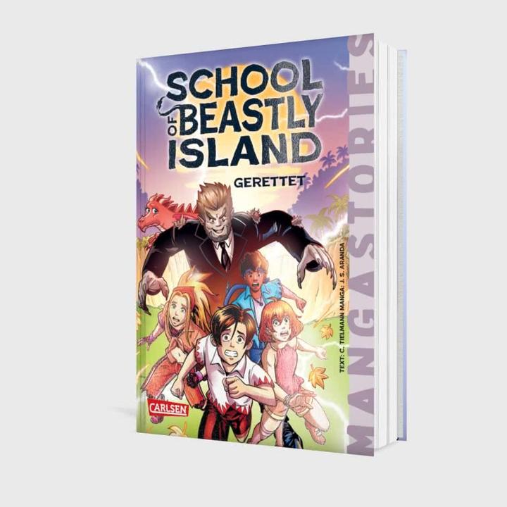 Produktbild School of Beastly Island - Band 2 - Gerettet (Deutsch, Christian Tielmann, Javier S. Aranda, 2025)