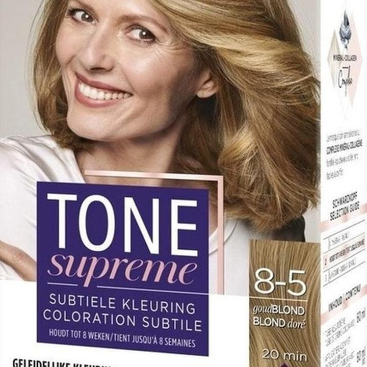 Immagine prodotto Schwarzkopf Tone Supreme 8-5 Biondo Dorato 60ml (8-5 Biondo dorato)