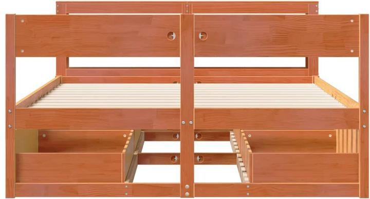 Actual product image vidaXL Bettgestell (140 x 200 cm)