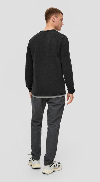 Image du produit s.Oliver Strickpullover Strickpullover aus reiner Baumwolle (L, S)