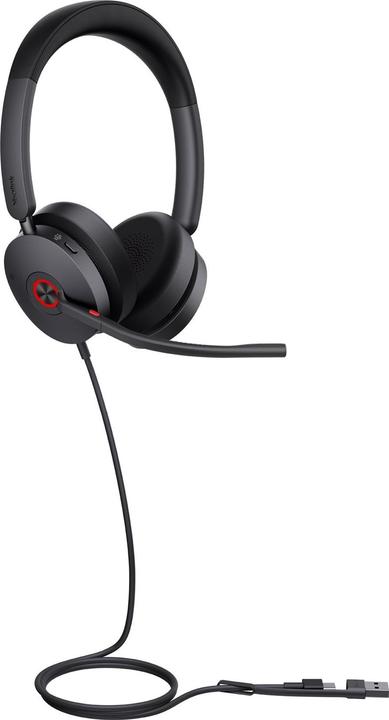 Actual product image Yealink UH48 Dual - Headset - on-ear (Cable, USB-A, USB-C, Microsoft teams)