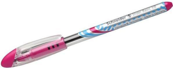 Produktbild Schneider Kugelschreiber Slider Basic (Pink, 10 x)