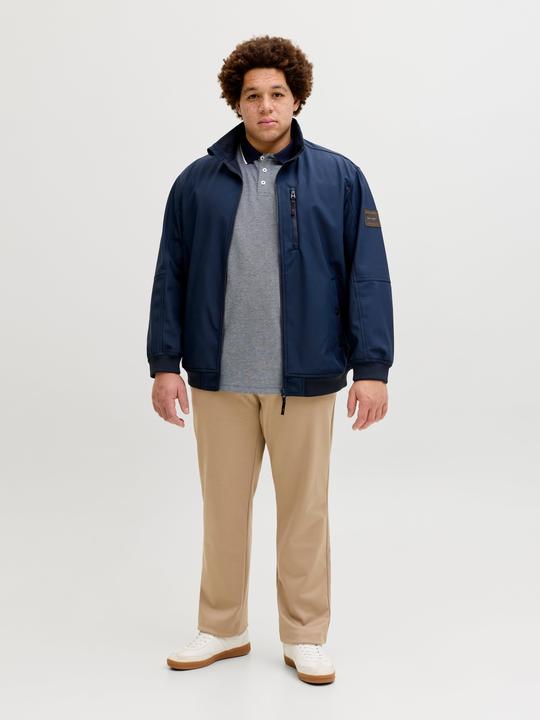 Actual product image Jack & Jones Jjeparker Softshell Collar Bomber Sn Pls (4XL, M)