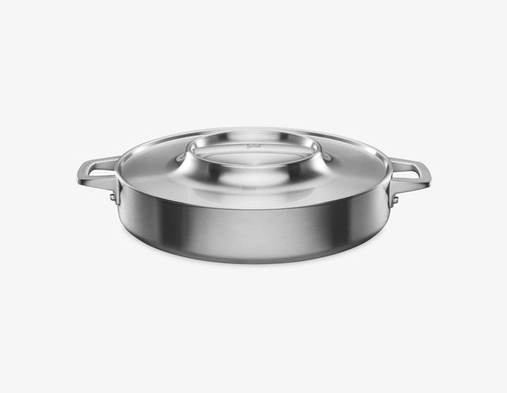 Actual product image Fiskars Norden Steel Roaster, 28cm, coated (Casserole + Stewpot, Steel, 28 x 8.40 cm)