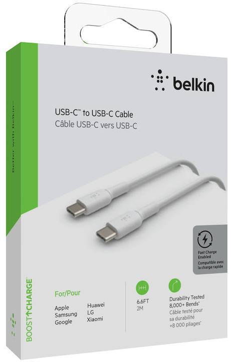 Productafbeelding Belkin USB C - USB C (2 m, USB 3.2 Gen 1)