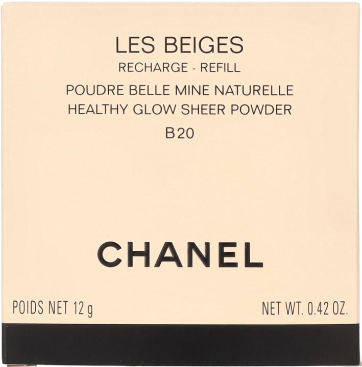 Produktbild Chanel Les Beiges Healthy Glow Sheer Powder B20 (B20)