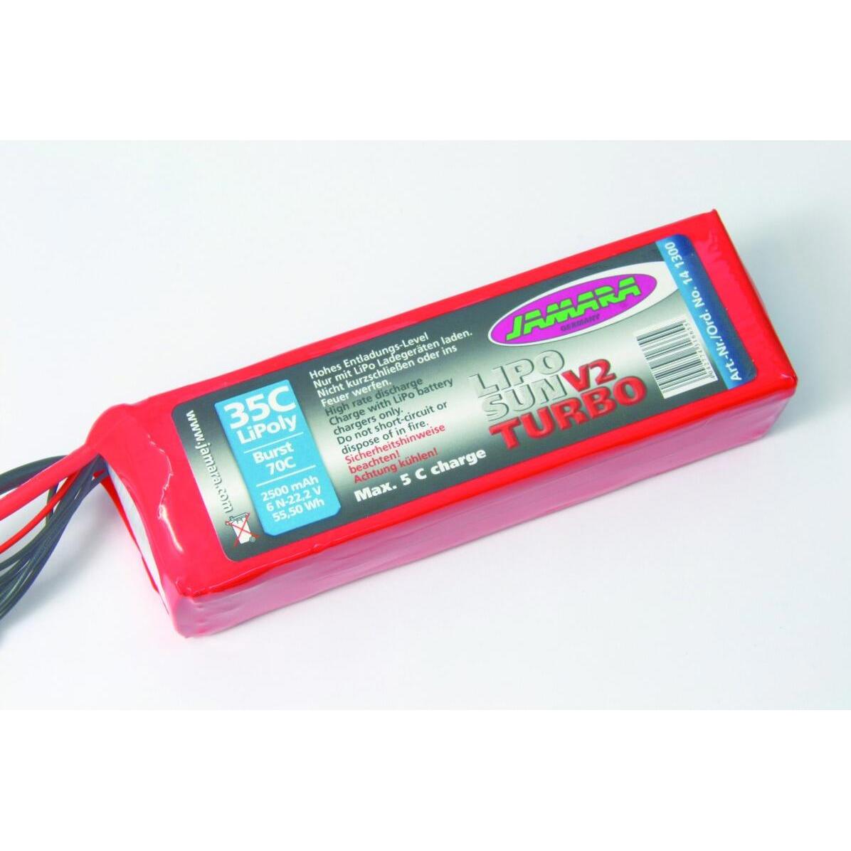 Jamara Akkupack LipoSun V2 Turbo (22.20 V, 2500 mAh)