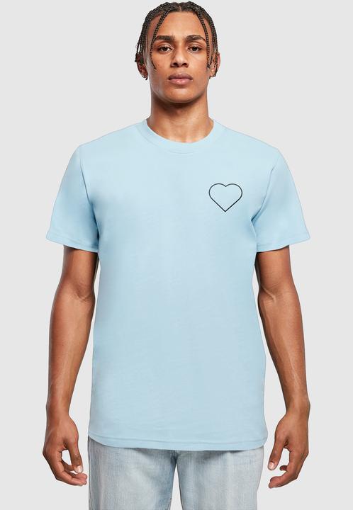 Produktbild Merchcode MHSS Herz Schwarz 2 T-Shirt - 172479 (S)