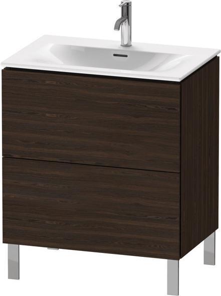 Duravit L-Cube Vanity unit vertical LC6596, 720x481 mm, 2 drawers, for Viu 234473 (72 x 48 x 70.5 cm)