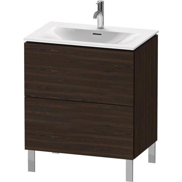 Duravit, Waschbeckenunterschrank, L-Cube Waschtischunterbau stehend LC6596, 720x481 mm, 2 Auszüge, für Viu 234473 (72 x ...