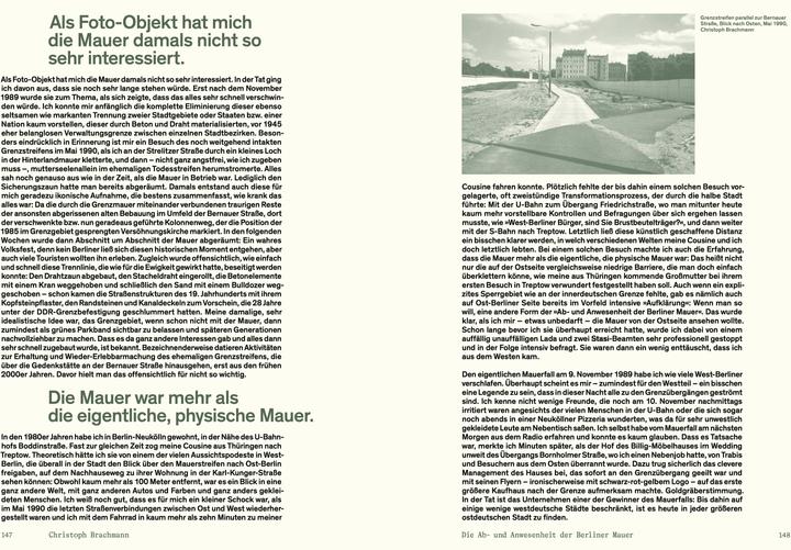 Produktbild Die Ab- und Anwesenheit der Berliner Mauer (Deutsch)