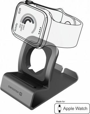 Productafbeelding Swissten Aluminium standaard voor Apple Watch