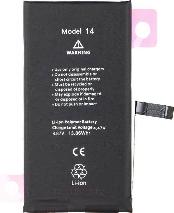 Produktbild Aftermarket Akku für iPhone 14, 3279mAh Diagnostic