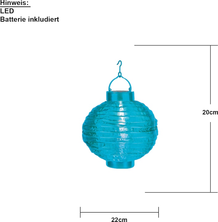 Produktbild Star Trading Party Lantern (0.20 m)