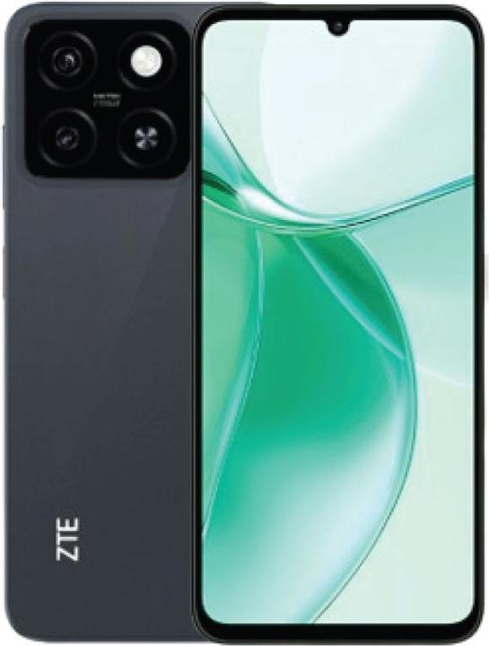 Actual product image ZTE Smartphone BLADE A55 4 GB RAM 128 GB Black (128 GB, Starry Black, 6.75", Dual SIM, 4G)