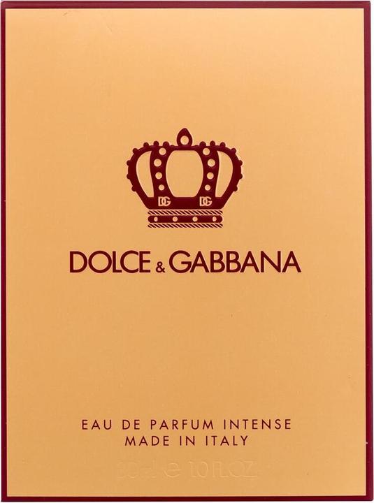 Actual product image Dolce & Gabbana Q Eau De Parfum Intense 30ml (Eau de parfum, 30 ml)