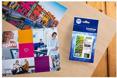 Actual product image Brother LC422XL HY Value Pack (C, FC, M, Y)