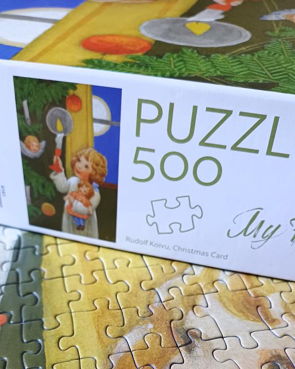 Immagine prodotto Tactic 500 Weihnachtskarten-Puzzle (500 pezzi)