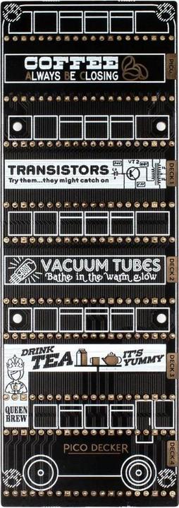 Actual product image Berrybase Pico Decker (Quad Expander)