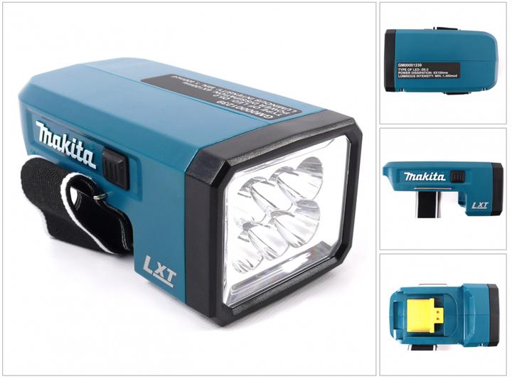 Produktbild Makita Lampe DEADML186 6fach LED, DML186 jedoch ohne Akku und ohne Ladegerät