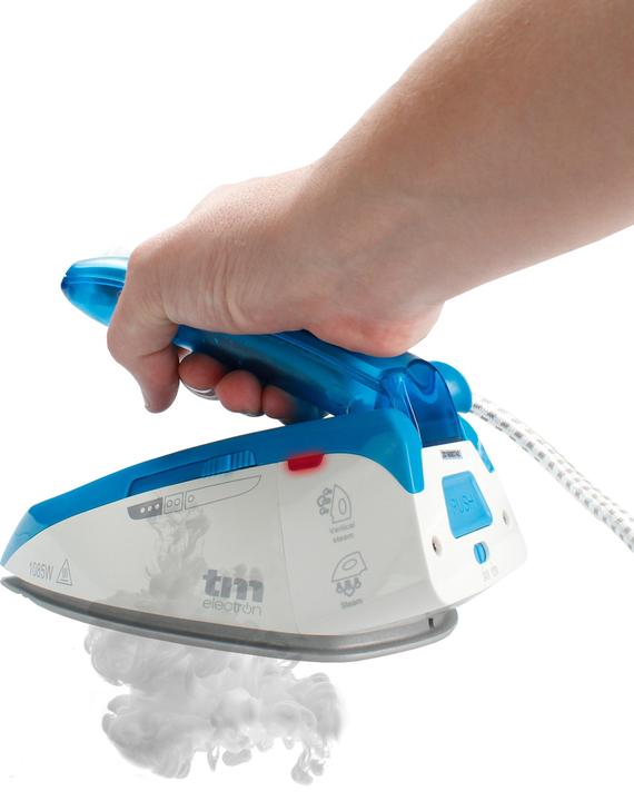 Image du produit TM Electron Dampfbügeleisen Blau 1085 W (Unterwegs) (1085 W)