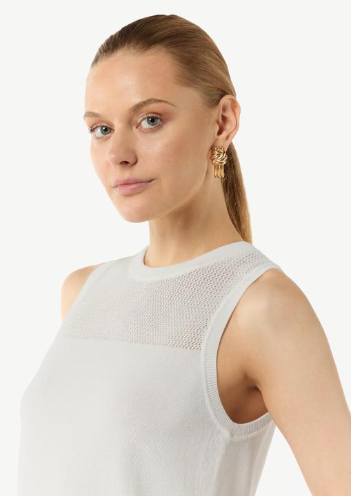 Produktbild Comma Strickpullunder Lochstricktop aus Viskosemix (46)