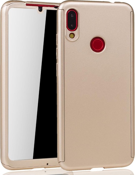Produktbild König Design Hülle Handy Schutz für Xiaomi Redmi Note 7 / Redmi Note 7 Pro Case Cover Gold (Xiaomi Redmi Note 7 Pro, Xiaomi Redmi Note 7)