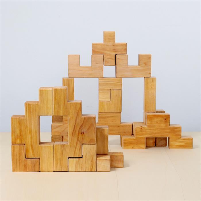 Actual product image Grimm's Natural staircase construction kit