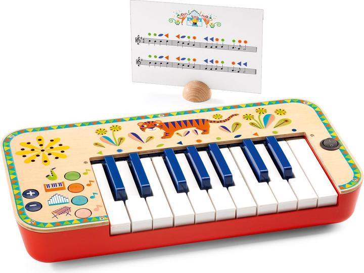 Produktbild Djeco Keyboard (Deutsch, Französisch, Italienisch, Englisch)