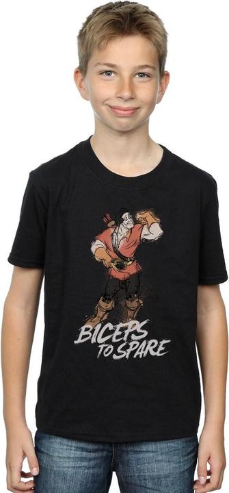 Immagine prodotto Disney Beauty And The Beast Gaston Biceps To Spare Maglietta Ragazzi (152, 158)