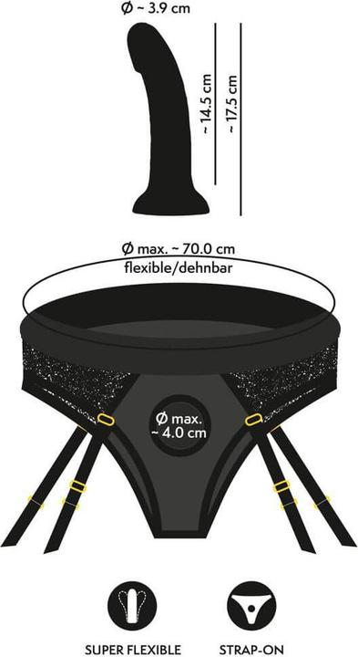 Actual product image You2Toys Strap-on Set