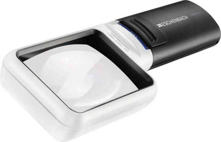 Image du produit Magni Eschenbach 15114 Optik Loupe à main avec éclairage LED mobiluxLED Grossissement : 4x Taille de la