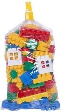 Actual product image Hemar Colourful building blocks D3 large 140 elements