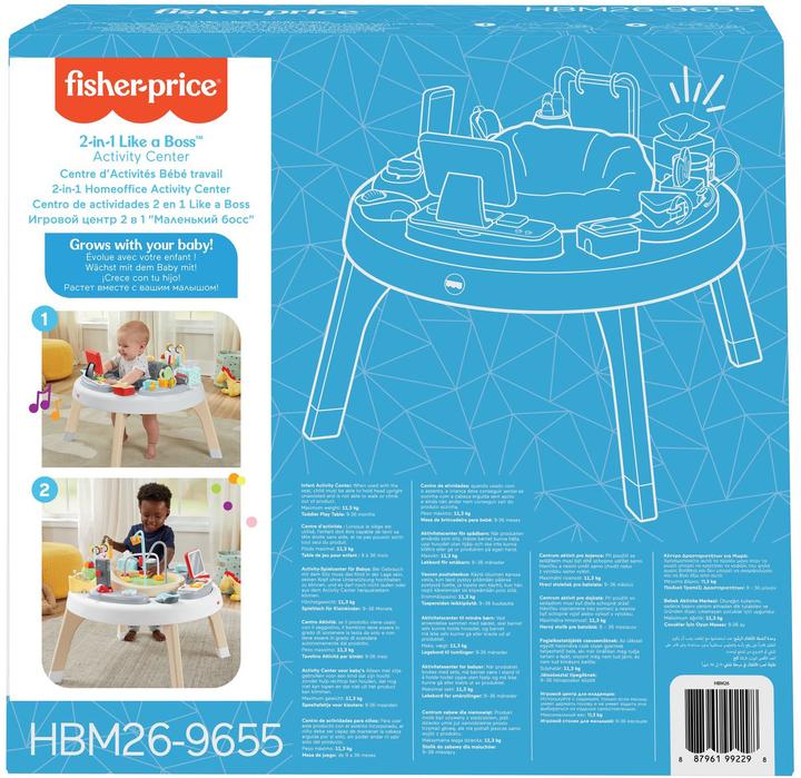 Produktbild Fisher-Price 2-in-1 Homeoffice Activity Center