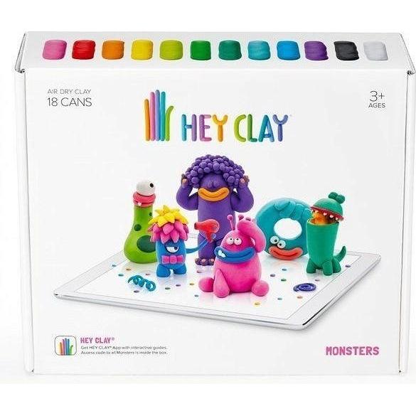 Tm Toys Hey Clay - Masa plastyczna Potwory HCLSE004