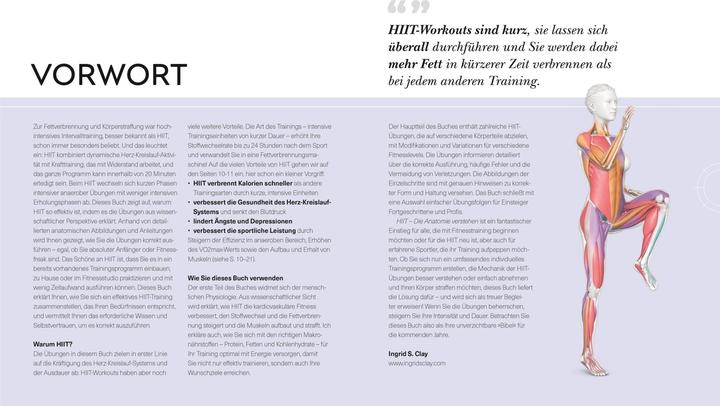Produktbild HIIT - Die Anatomie verstehen (Deutsch, Ingrid S. Clay, 2022)