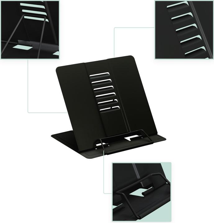 Produktbild Relaxdays 2x Buchständer