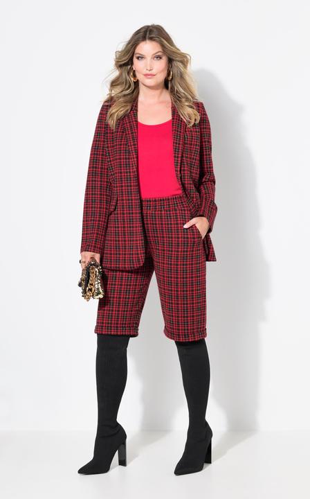 Actual product image Miamoda Bermuda, Loose Fit, Jacquard, Saumumschlag (52)