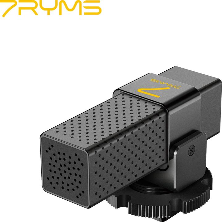 7Ryms Compact Cardioid Condenser On-Camera Microphone