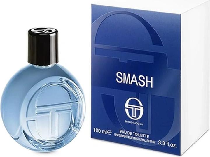 Actual product image Sergio Tacchini Women's perfume Smash EDT 100 ml (Eau de toilette, 100 ml)