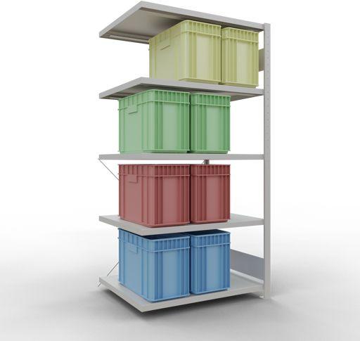 Immagine prodotto Schulte Lagertechnik Sistema di alloggiamento MULTIplus250 senza bulloni e con staffa a croce