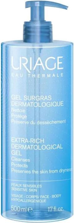 Uriage Extra-Rich Dermatological Gel (Reinigungstücher Gesicht, 500 ml)