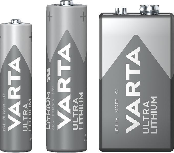 Actual product image Varta Ultra Lithium (2 pcs., AA, 3000 mAh)