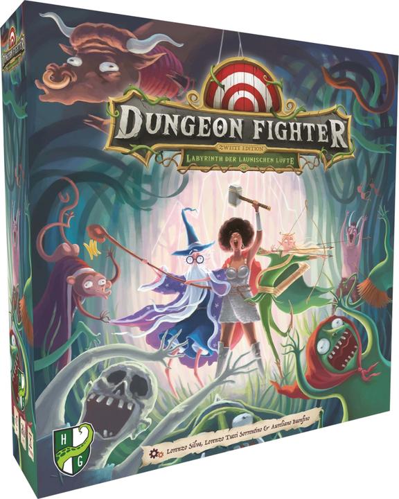 Immagine prodotto Horrible Guild HR043 - Dungeon Fighter: The Labyrinth of Wayward Airs, 1-6 giocatori, 10 anni (edizione EN) (Tedesco)