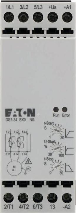 Immagine prodotto Eaton Avviatore dolce DS7 24Vac/dc 12A